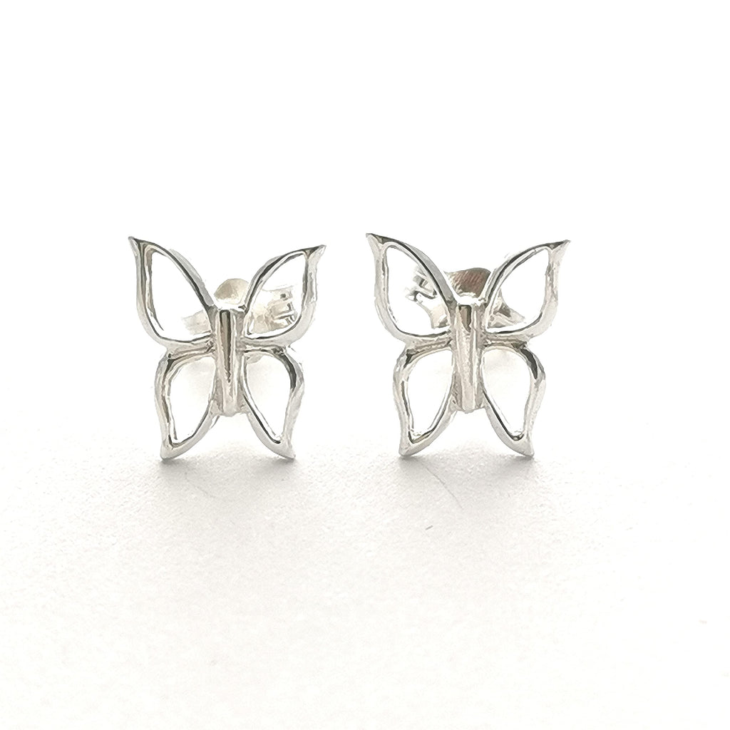 Butterfly Stud Earrings | Handcrafted 925 Sterling Silver | Gift for Her | Tamar & Talya Default Title