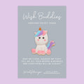 Unicorn - WishBuddies - Pocket Hug Token (WB028)