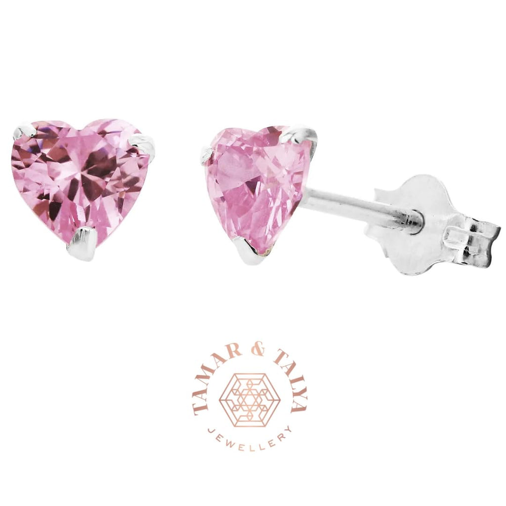 Gift Box Read To Send | Heart Crystal Earrings | Sterling Silver | Fairy Pin | Big Kisses Treat