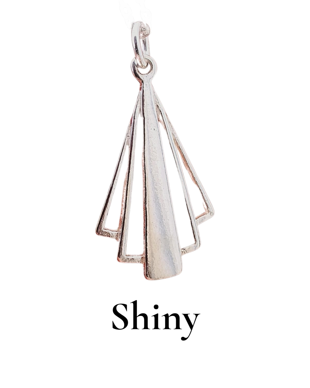 Shiny Deco Pendant Only (no chain) - Attach to your own chain