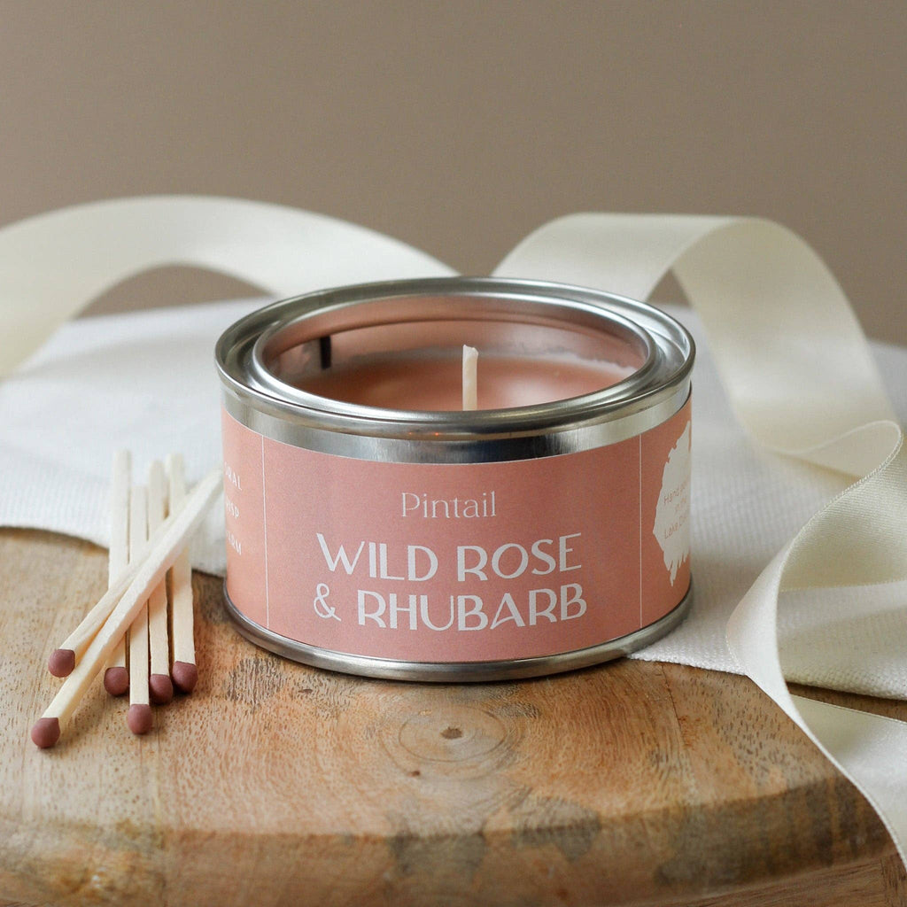 Wild Rose & Rhubarb Candle