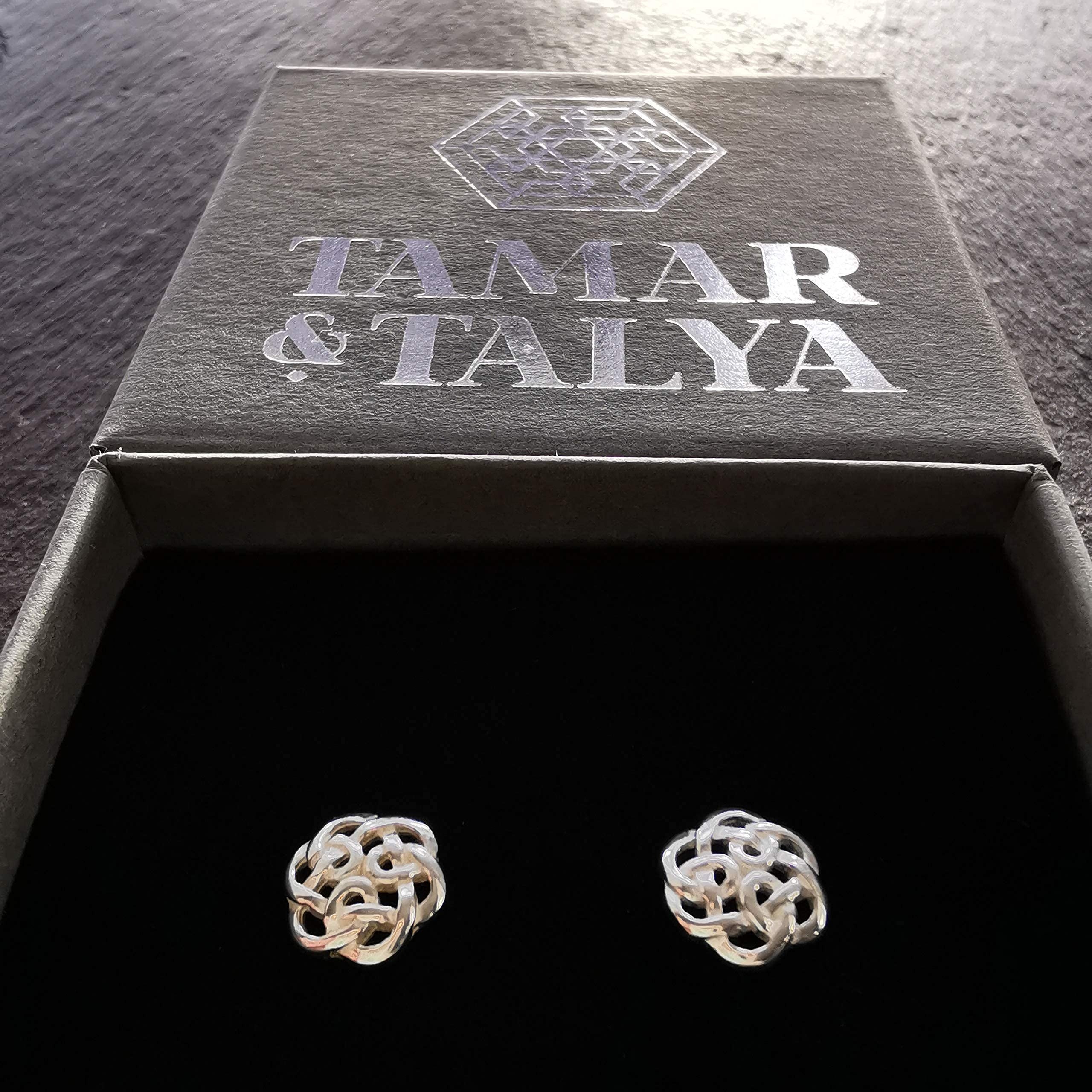 Celtic Knot Stud | Tamar And Talya Sterling Silver Earrings