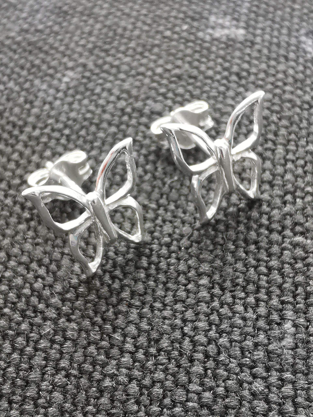 Butterfly Stud Earrings | Handcrafted 925 Sterling Silver | Gift for Her | Tamar & Talya