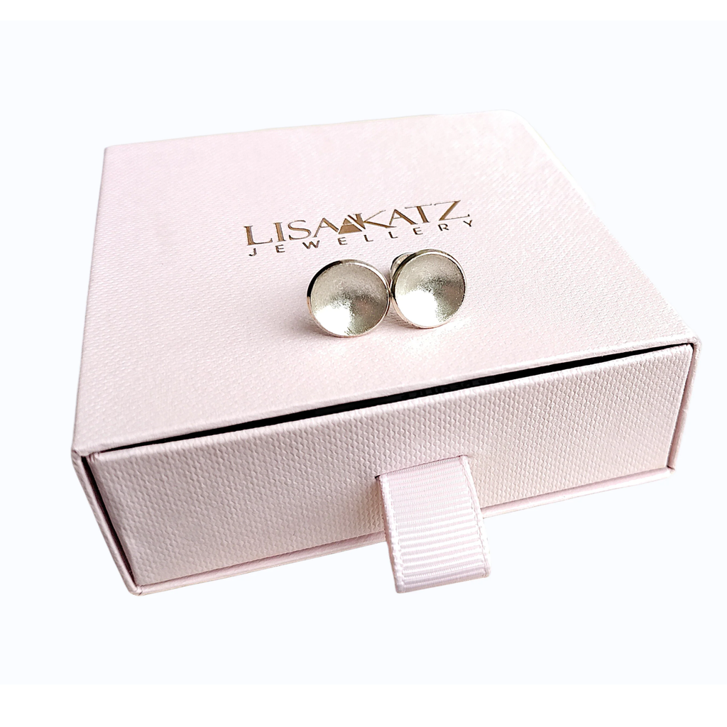 Silver Earrings | Bridesmaid Gift for Her Studs | Handmade Gifts for Women | Wedding Jewellery