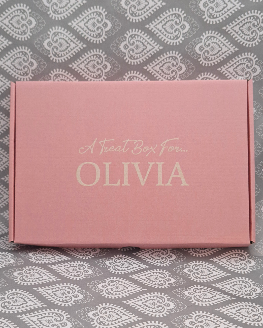 Add a name to the box.
