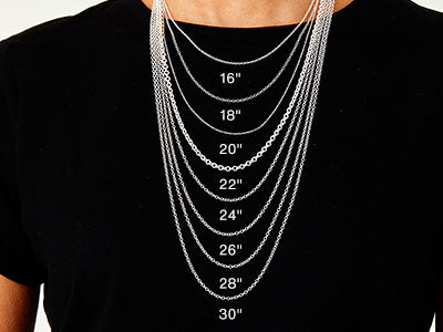 Trace Chain Sterling Silver 925 - Various Lengths