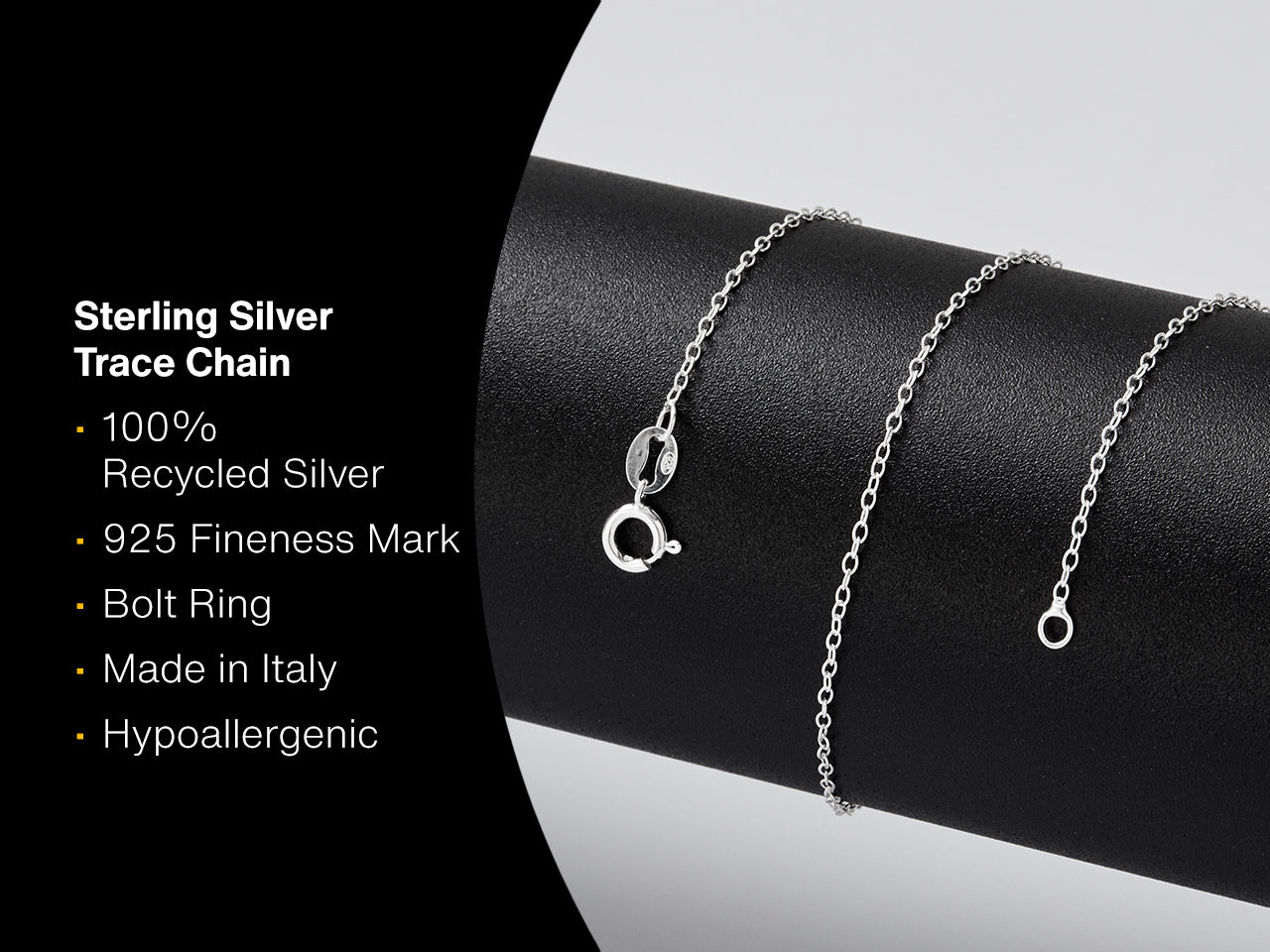 Trace Chain Sterling Silver 925 - Various Lengths