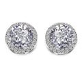 Bridal earrings cubic zirconia studs for her womens wedding earrings or gift Default Title