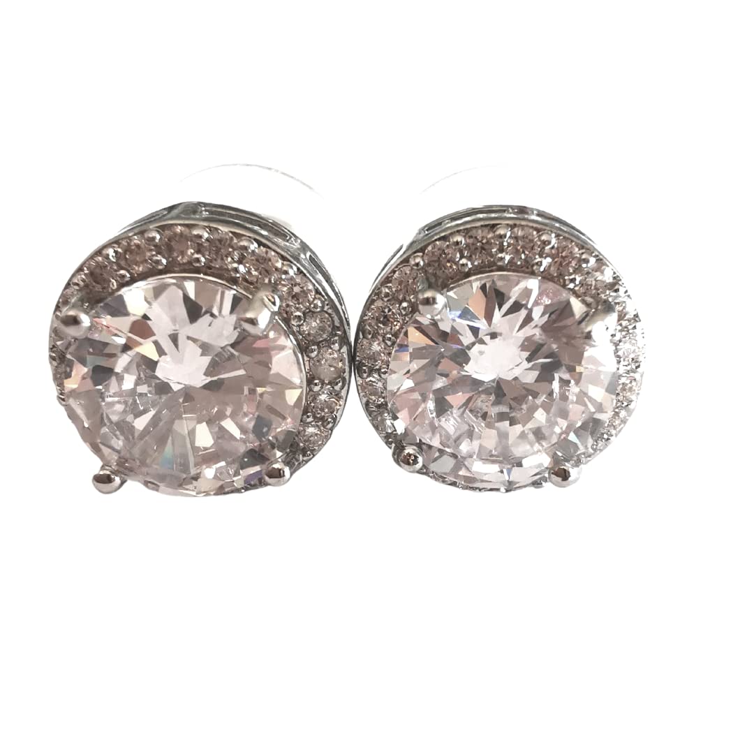 Bridal earrings cubic zirconia studs for her womens wedding earrings or gift