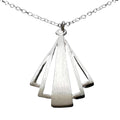 Art Deco Pendant Necklace | Sterling Silver 20" Chain | Gift for Her | Tamar & Talya Default Title