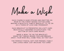 Load image into Gallery viewer, SENDING YOU A HUG - WishStrings  Wish Bracelet - WS301♥ - Tamar and Talya
