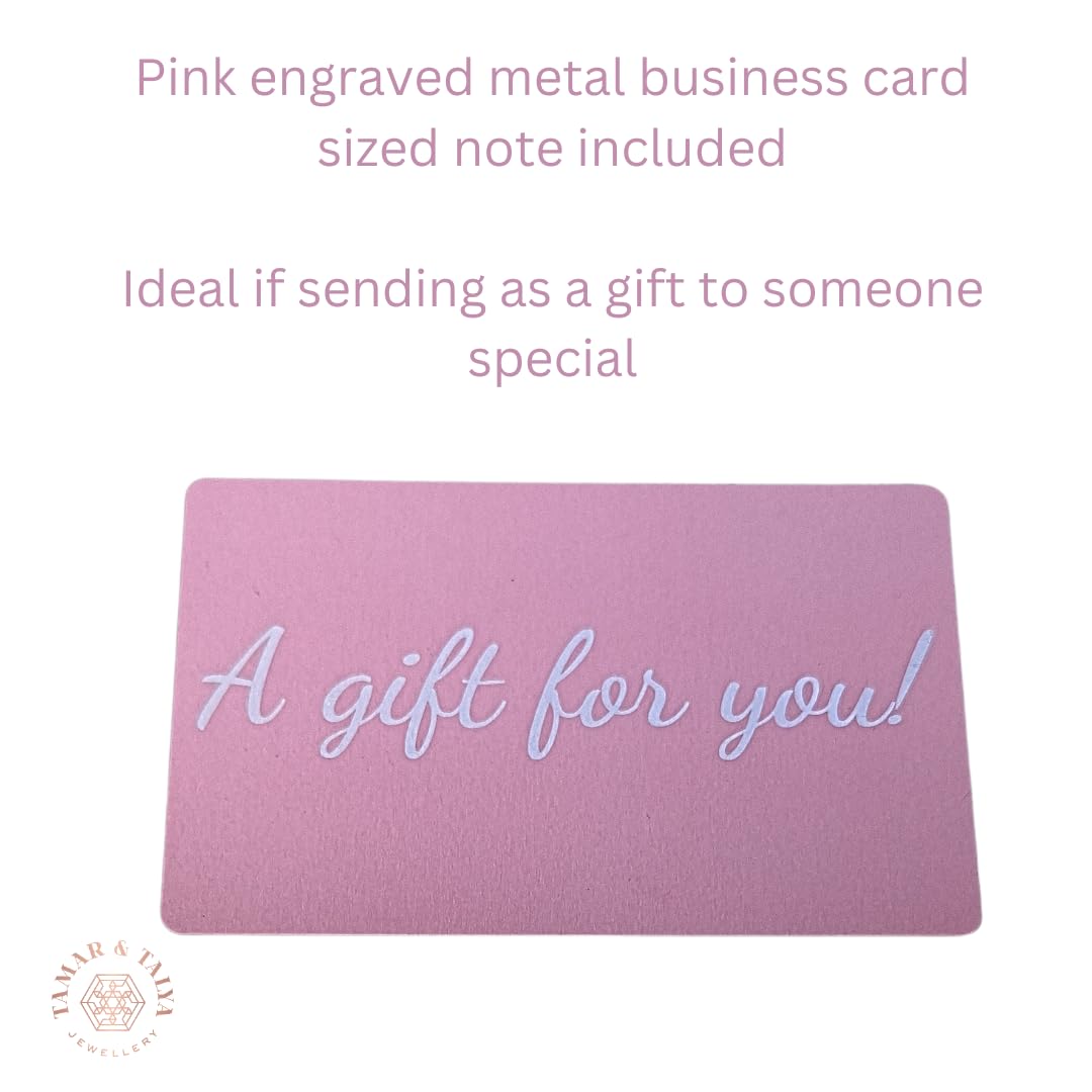 Pink Heart CZ Stud Earrings | Cubic Zirconia Sterling Silver | Gift for Her | Tamar & Talya