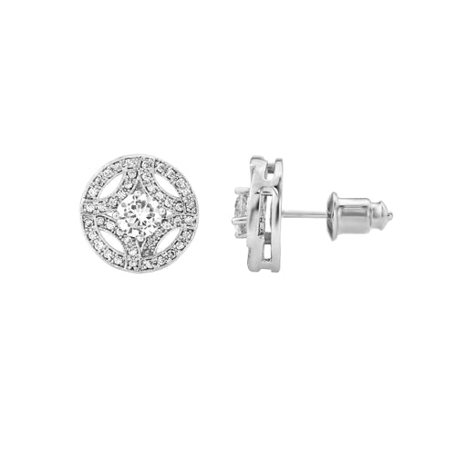 Bridal CZ Stud Earrings - Exquisite Cubic Zirconia for Your Special Day Default Title