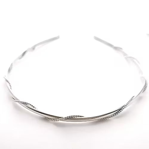 Sterling Silver Headband | Bridal Headband | Handcrafted Art Deco Wedding Headpiece | Heirloom Bride Hair Accessory | Statement Crown UK