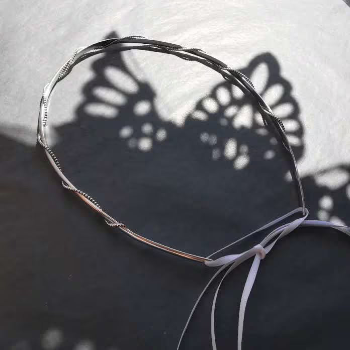 Sterling Silver Headband | Bridal Headband | Handcrafted Art Deco Wedding Headpiece | Heirloom Bride Hair Accessory | Statement Crown UK