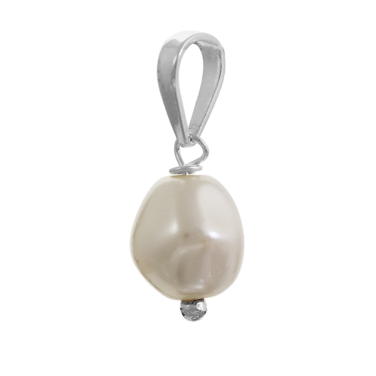 Pearl Charm | Sterling Silver | Charmed by Tamar and Talya