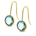 Aquamarine | Sterling Silver Gold Plated | Tamar and Talya