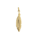 Feather Charm | Small Silver | Charmed by Tamar and Talya