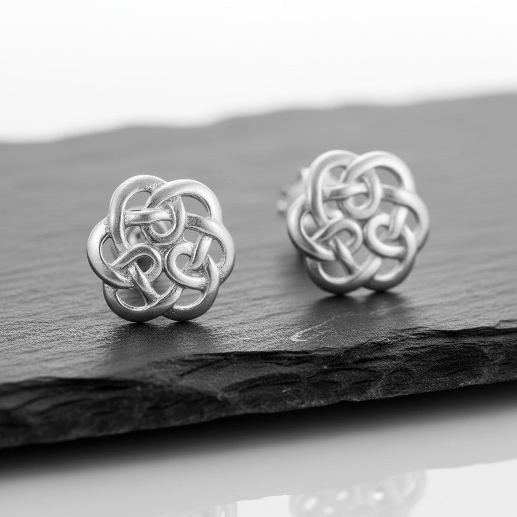 Celtic Knot Stud | Tamar And Talya Sterling Silver Earrings