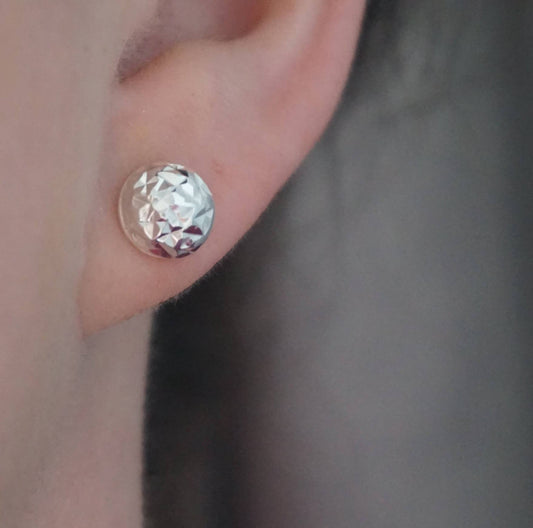 Petite silver studs - Tamar and Talya