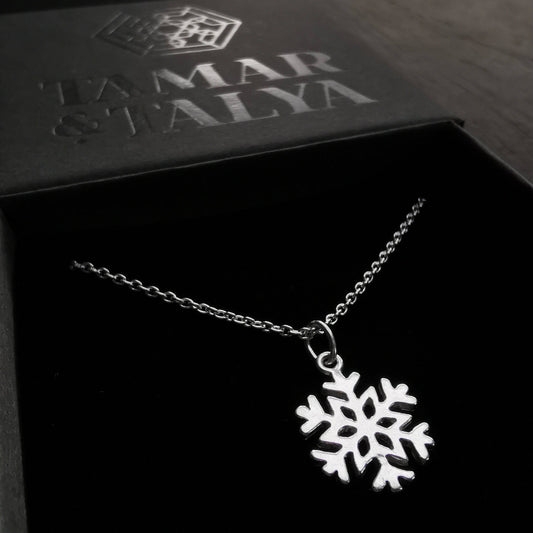 Snowflake Studs Christmas Gift - Tamar and Talya
