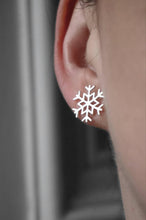 Load image into Gallery viewer, Snowflake Studs Christmas Gift - Tamar and Talya
