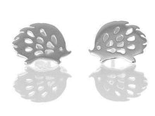 Load image into Gallery viewer, Hedgehog Earrings in Sterling Silver 925 | Tamar and Talya | Build a Treat Box Bundle | Save 10%
