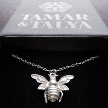 Load image into Gallery viewer, Bee necklace - Tamar and Talya
