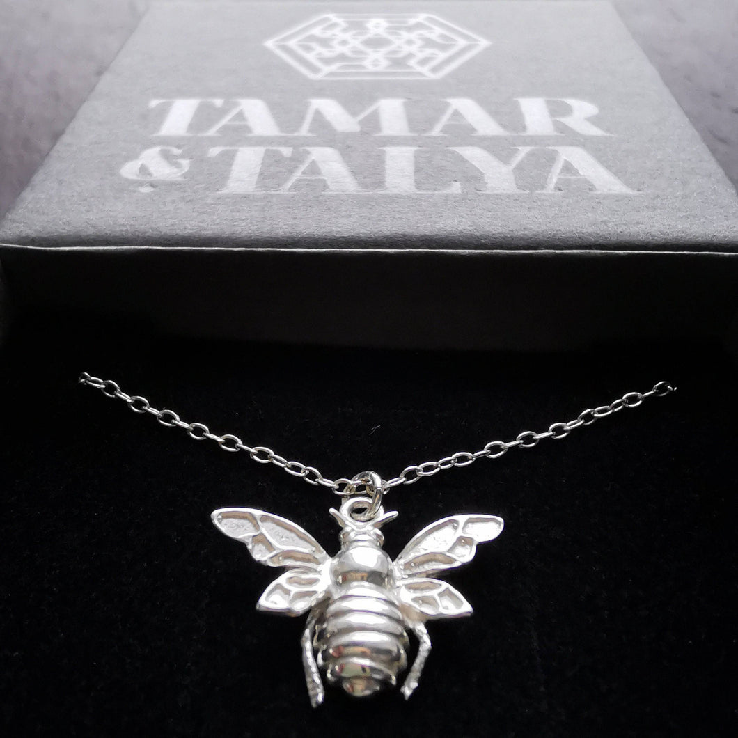 Bee necklace - Tamar and Talya