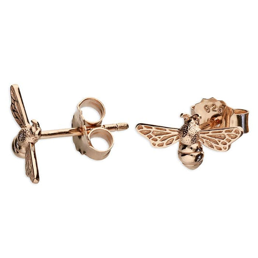 Bee - rose gold earrings - Tamar and Talya