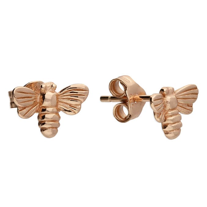 Bee - rose gold studs - Tamar and Talya