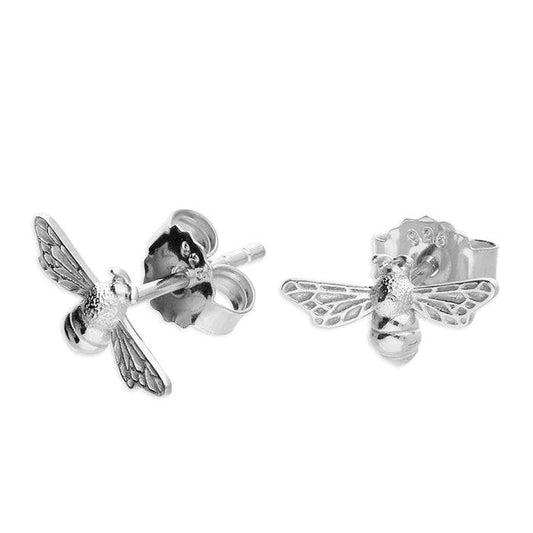 Bee - silver earrings - Tamar and Talya