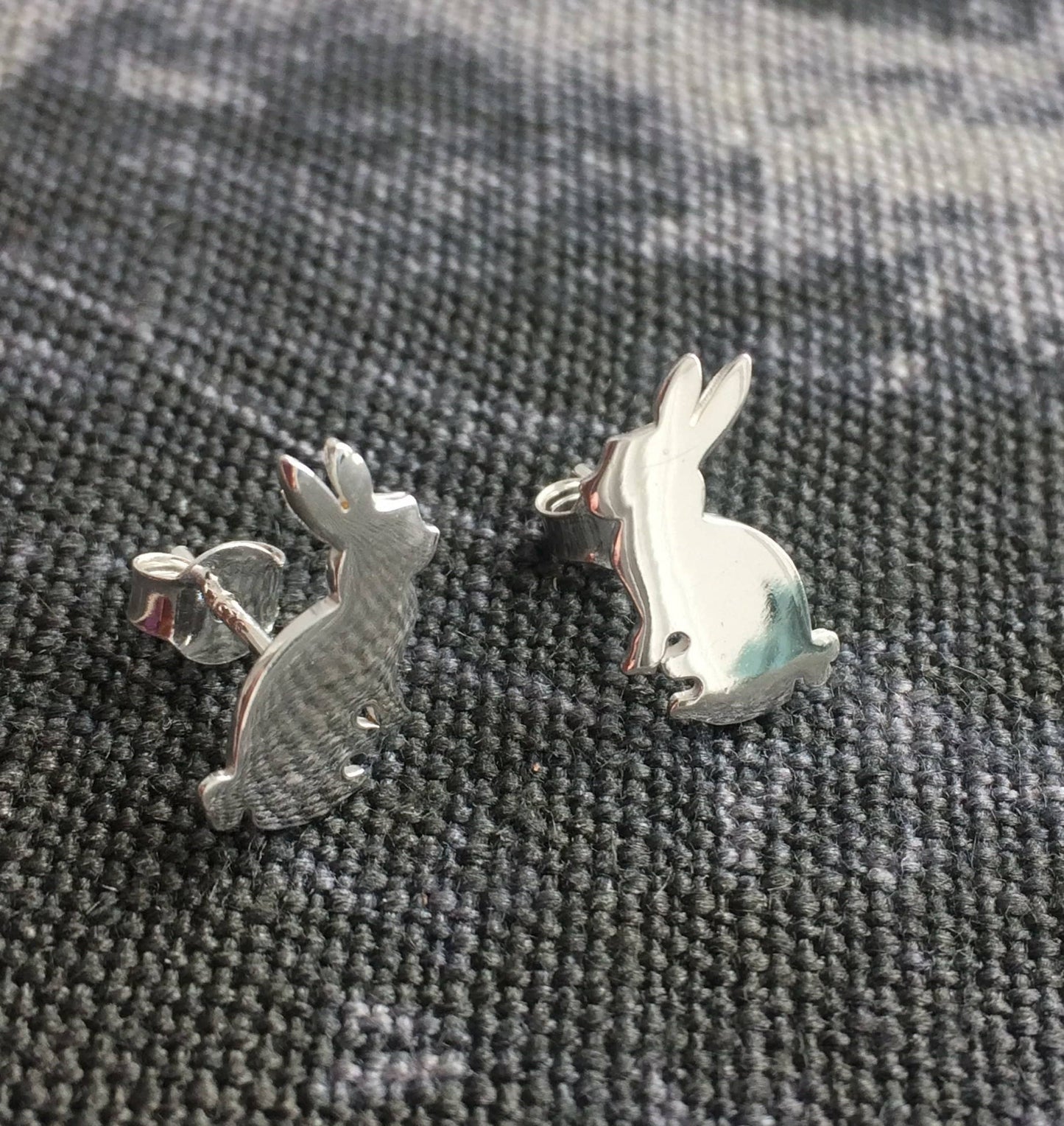 Rabbit earrings gift for her bunny earrings - Tamar and Talya
